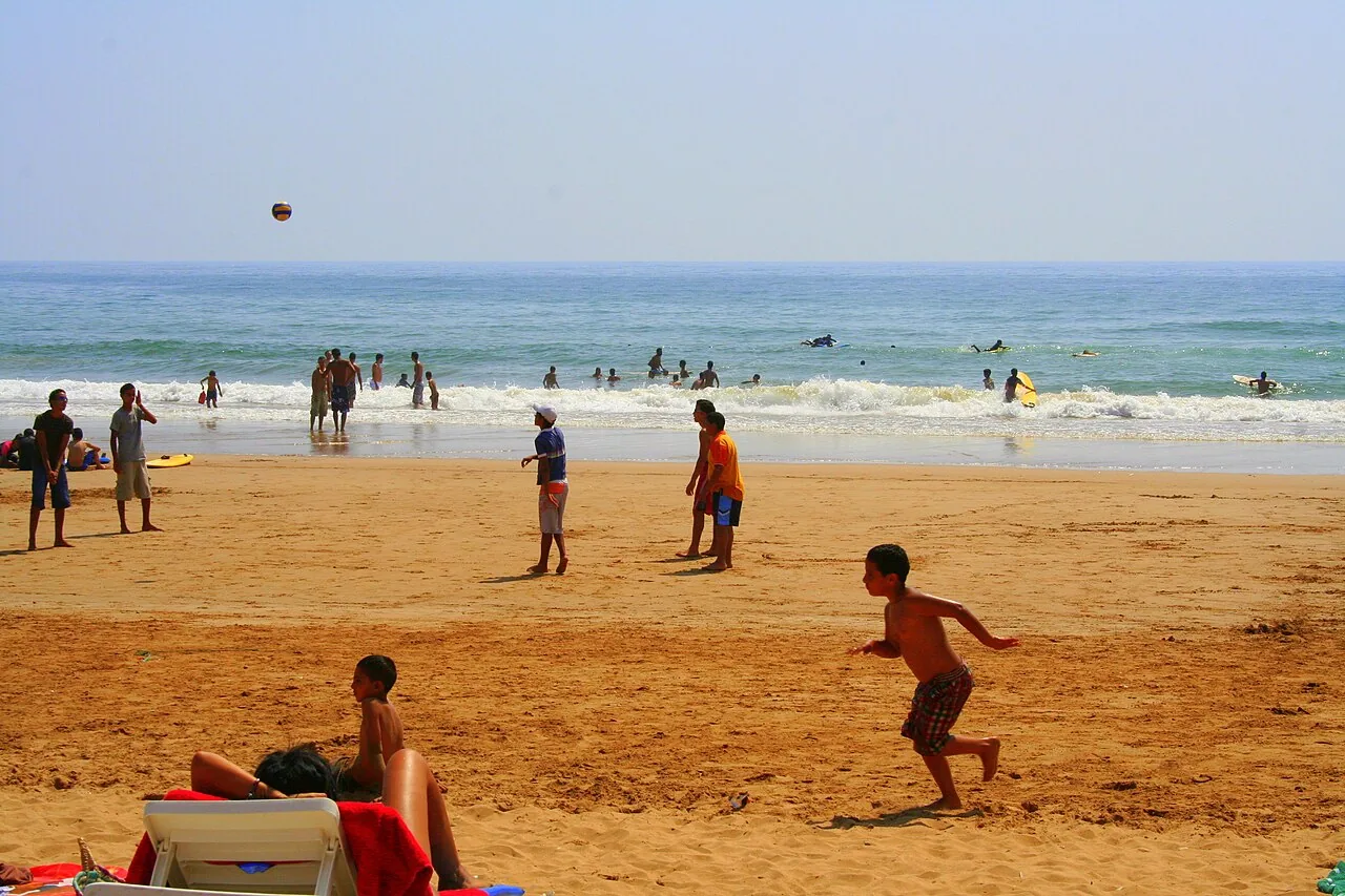 Les pieds dans le sable — Tamraght